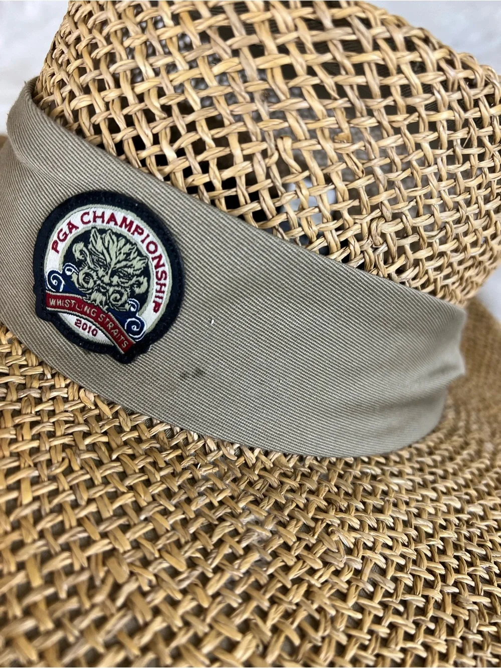Peter Grimm PGA Championship 2010 Whistling Straits Straw Sun Hat